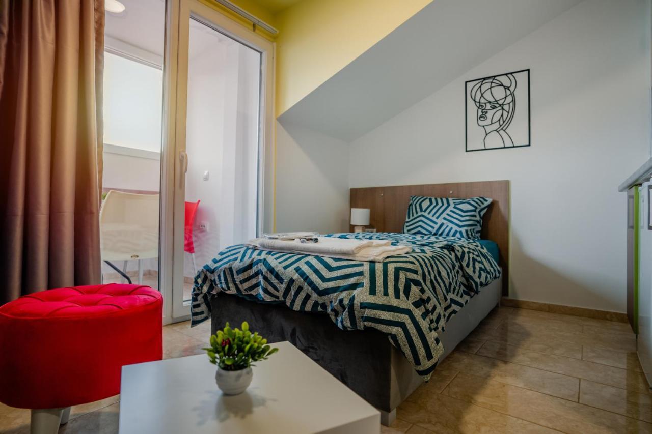 Makedon Apartments Ohrid Esterno foto
