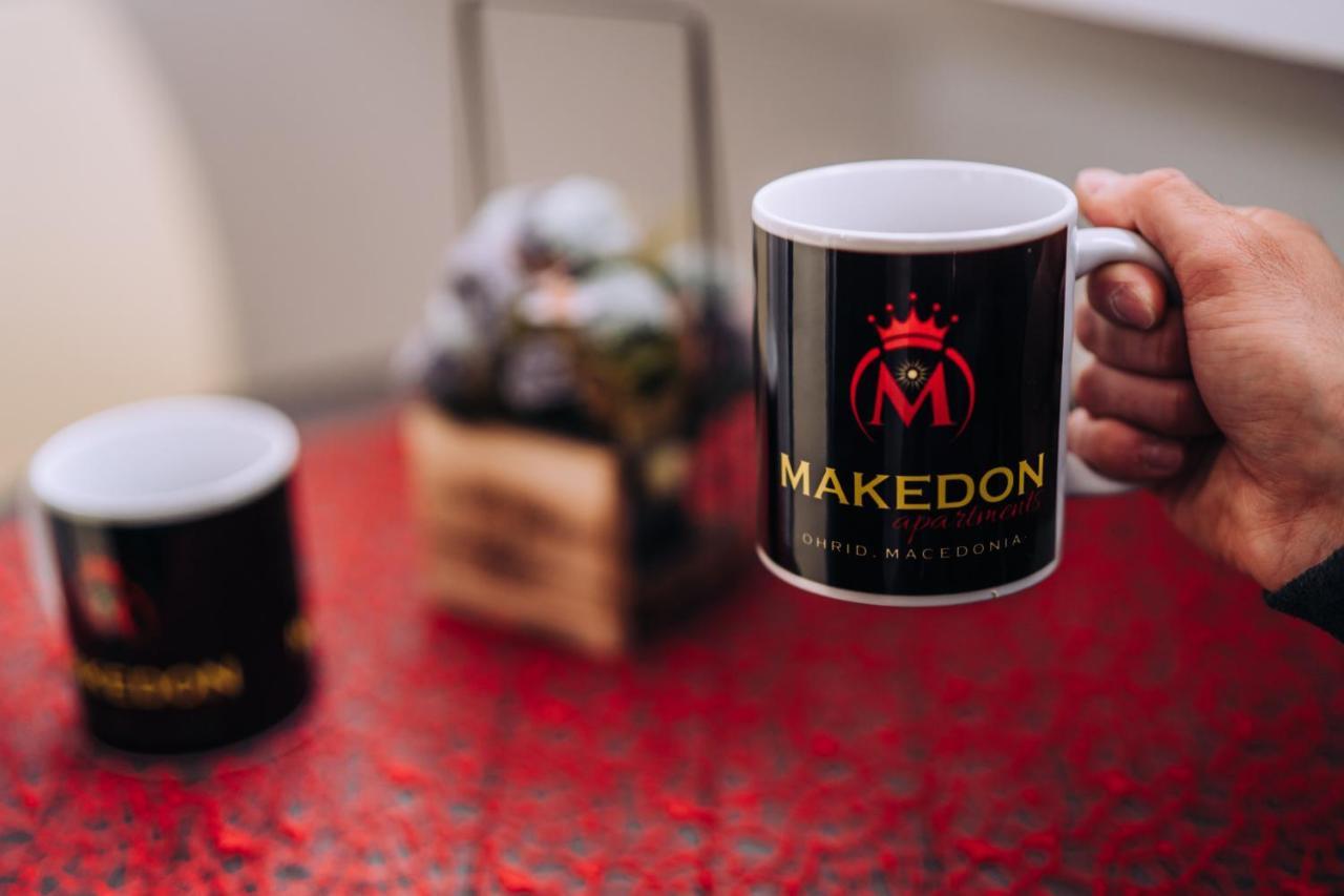 Makedon Apartments Ohrid Esterno foto